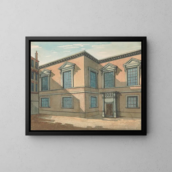 Salle des Joiners - Samuel Ireland — inramlat konstverk på väggen