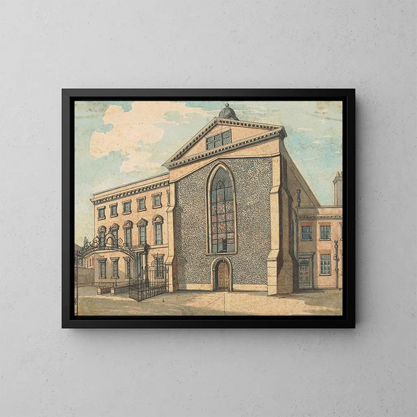 Chapelle Rolls - Samuel Ireland — inramlat konstverk på väggen