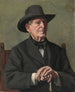 en gammal marinkapten - Samuel Isham — vy av konstverket