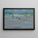 Figures sur le Rivage - Samuel John Peploe — inramlat konstverk på väggen