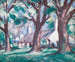 Kirkcudbright - Samuel John Peploe — vy av konstverket