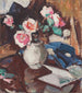 Rosor i en vas - Samuel John Peploe — vy av konstverket