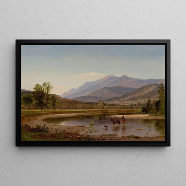 Samuel Lancaster Gerry - Fording the Stream Franconia Mountains New Hampshire.webp