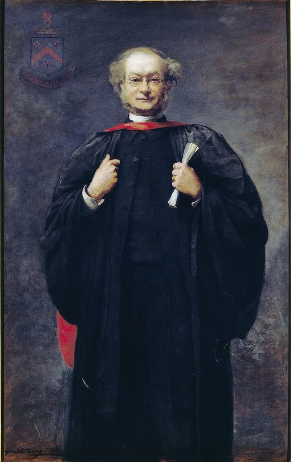 Le Révérend A J Carver - Samuel Melton Fisher — inramlat konstverk på väggen