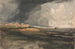 À Hailsham Sussex en storm närmar sig - Samuel Palmer — vy av konstverket