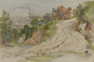 Samuel Palmer - Road in an Italian Mountain Landscape.webp
