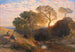 Solnedgång - Samuel Palmer — vy av konstverket