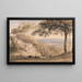 La colline de Wilmot Kent - Samuel Palmer — inramlat konstverk på väggen