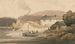 huset med båtar i Menabilly nära Fowey, Cornwall - Samuel Prout — vy av konstverket