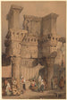 Le Forum de Nerva Rom - Samuel Prout — vy av konstverket