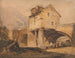 Le pont de Monnow à Monmouthshire - Samuel Prout — vy av konstverket