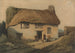 Le Cottage au toit de chaume - Samuel Prout — vy av konstverket