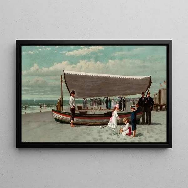 Samuel S Carr - The Oyster Seller Coney Island.webp