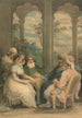 Le prince Rasselas och hans syster samtalar i deras sommarpalats vid Nilen - Samuel Shelley — vy av konstverket