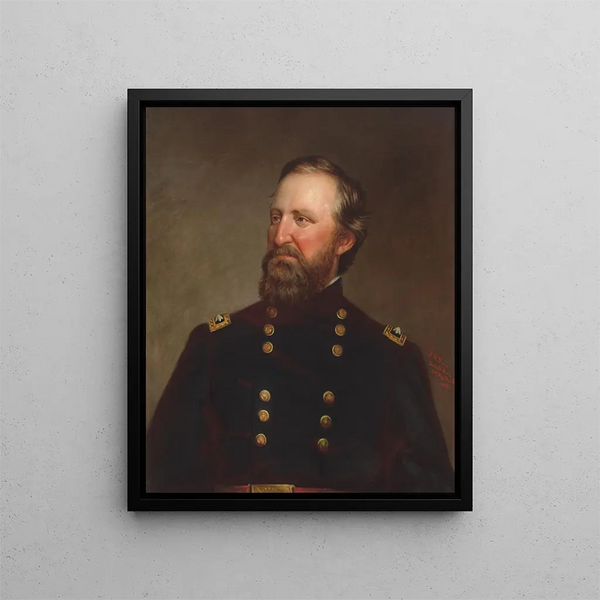 William Starke Rosecrans - Samuel Woodson Price — inramlat konstverk på väggen