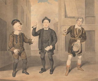 Samuel de Wilde - A Scene from a Play  Three Actors.webp