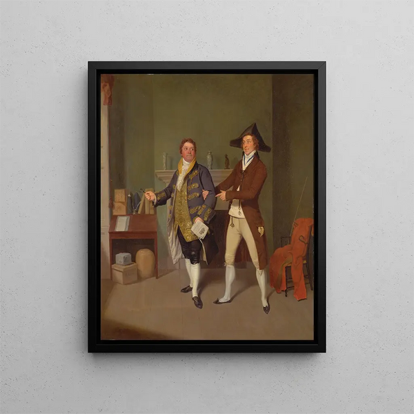 Samuel de Wilde - John Quick and John Fawcett in Thomas Moretons The Way to Get Married.webp