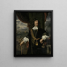 Mattheus van den Broucke 1620-1685 Rådman för Indierna - Samuel van Hoogstraten — inramlat konstverk på väggen