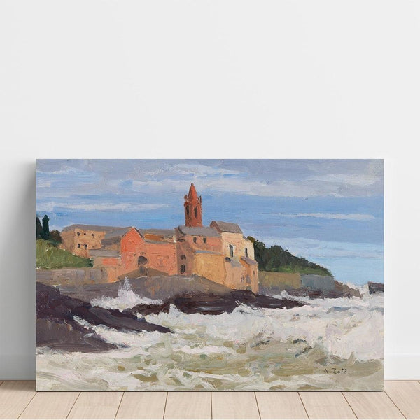 San Giuliano in Genoa - Alfred Zoff | Reproduction Tableau Décoration murale affiche copie