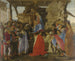 tillbedjan av de vise männen - Sandro Botticelli — vy av konstverket