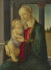 La Vierge à l'Enfant - Sandro Botticelli — vy av konstverket
