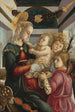 La Vierge à l'Enfant avec des anges - Sandro Botticelli — vy av konstverket