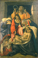 La Lamentation sur le Christ mort - Sandro Botticelli — vy av konstverket