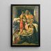 La Lamentation sur le Christ mort - Sandro Botticelli — inramlat konstverk på väggen