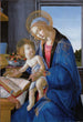 La Vierge à l'Enfant, La Madone du livre - Sandro Botticelli — vy av konstverket
