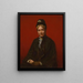 fru Sanford Robinson Gifford Mary Cecilia Gifford - Sanford Robinson Gifford — inramlat konstverk på väggen