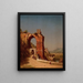 L'Arc de Néron à Tivoli - Sanford Robinson Gifford — inramlat konstverk på väggen