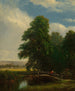 La rivière Darent, Kent, Angleterre - Sanford Robinson Gifford — vy av konstverket