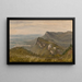 Les Trapps, montagnes Shawangunk - Sanford Robinson Gifford — inramlat konstverk på väggen