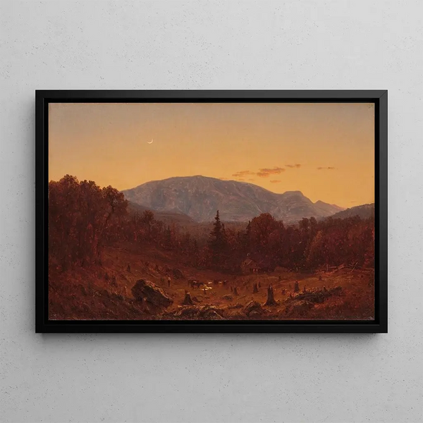 Sanford Robinson Gifford - Twilight on Hunter Mountain.webp