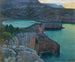 Cala Grisa - Santiago Rusiñol — vy av konstverket
