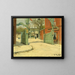 Entré till parken vid Moulin de la Galette - Santiago Rusiñol — inramlat konstverk på väggen