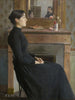 en kvinnlig figur - Santiago Rusiñol — vy av konstverket