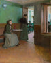 ett inomhuscafé - Santiago Rusiñol — vy av konstverket