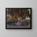 Otoal - Santiago Rusiñol — inramlat konstverk på väggen