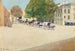 Promenade de Majorque - Santiago Rusiñol — vy av konstverket