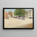 Promenade de Majorque - Santiago Rusiñol — inramlat konstverk på väggen