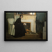 Roman romantique - Santiago Rusiñol — inramlat konstverk på väggen