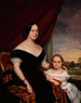 Mor och barn - Sarah Miriam Peale — vy av konstverket