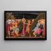 La Trahison du Christ - Sassetta — inramlat konstverk på väggen
