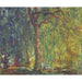 Reproduktion av målningen av Sälg som gråter - Claude Monet