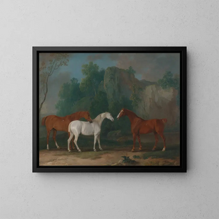 Sawrey Gilpin - Three Hunters in a Rocky Landscape.webp