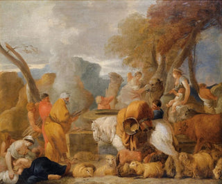 Scène sacrificielle - Sébastien Bourdon — vy av konstverket