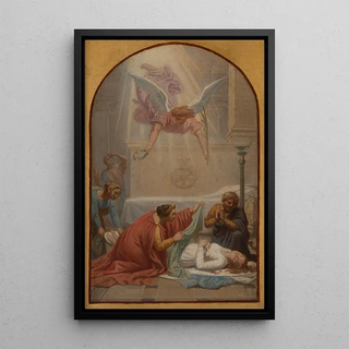 Sbastien Norblin de la Gourdaine - Limpratrice Prisca ensevelissant le corps de sainte Suzanne.webp