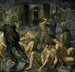 Scen av förstörelsen av Messina - Max Beckmann — vy av konstverket