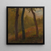 Scen i skog, Jamaica - Frederic Edwin Church — inramlat konstverk på väggen